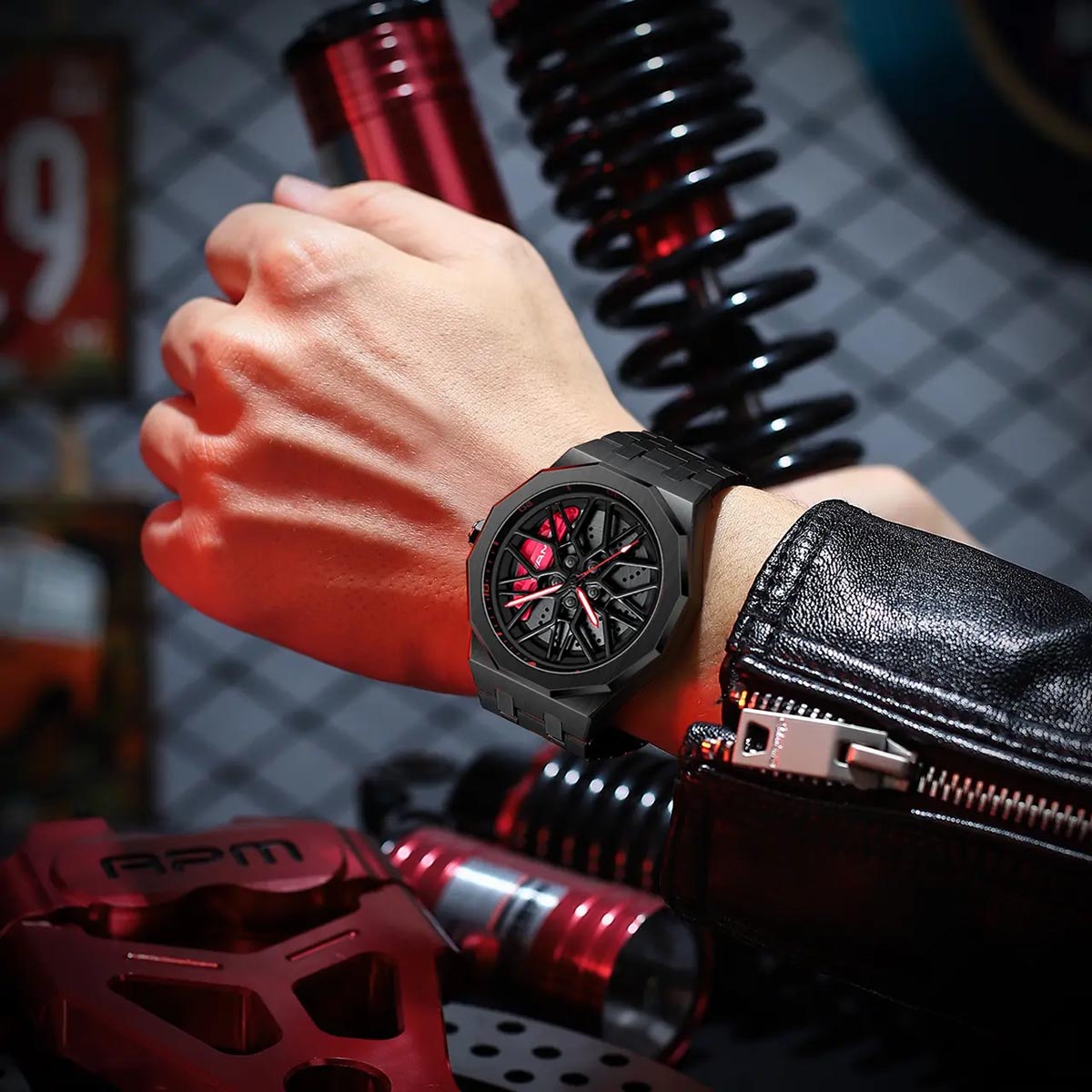 Petronas G55 - Brushed Steel Strap
